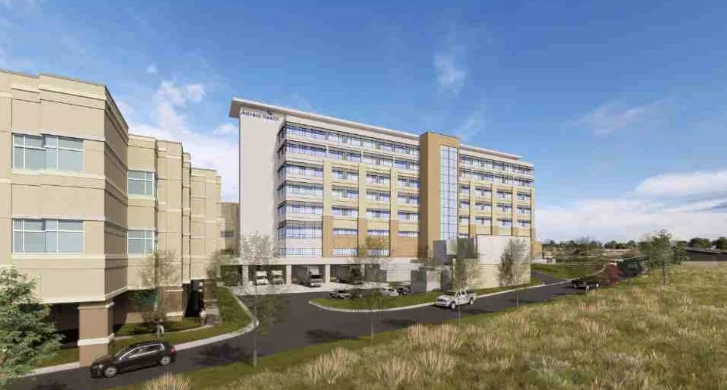 New Colorado Health Tower Will Add to Community Healthcare Staple A rendering of the $300 million expanded hospital.
