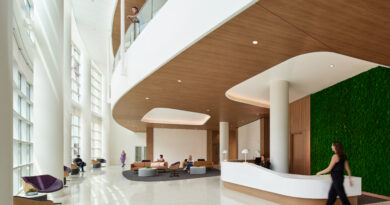 The Norman Regional Hospital lobby.