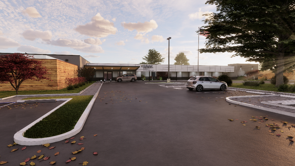 Largest Behavioral Health Center in Louisiana’s Acadiana Region to Open in 2026 Rendering of the new facility's exterior.