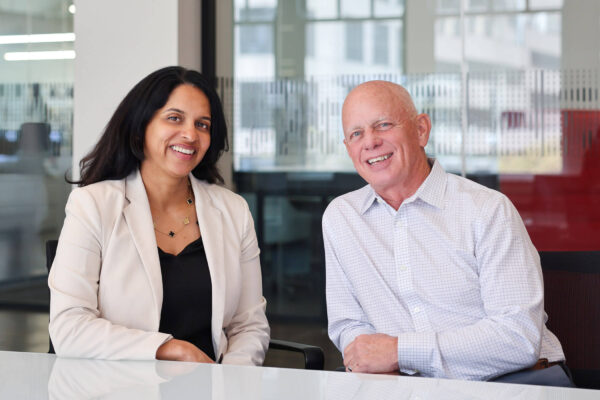Vandana Nayak and Tom Reisenbichler
