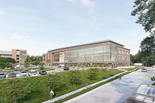 Wake County Public Health Center Set to Lower Carbon, Deliver High Impact Health Services Rendering of Skansa Solar building.