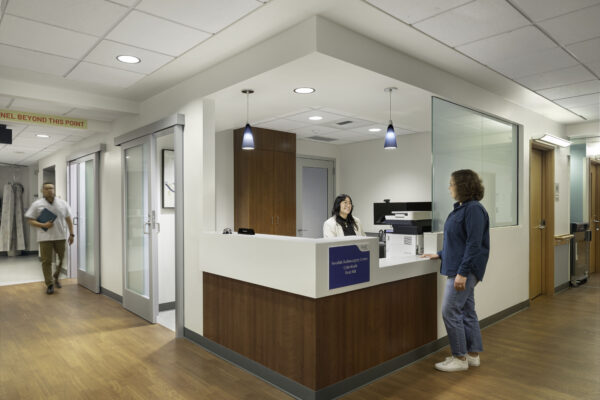 Interior view of lobby