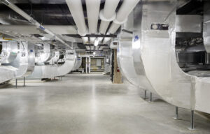 Interior utilities room