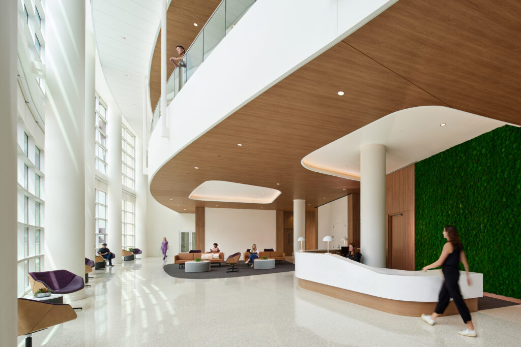 The Norman Regional Hospital lobby.