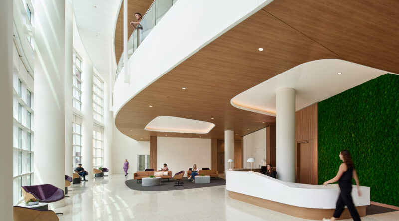 The Norman Regional Hospital lobby.