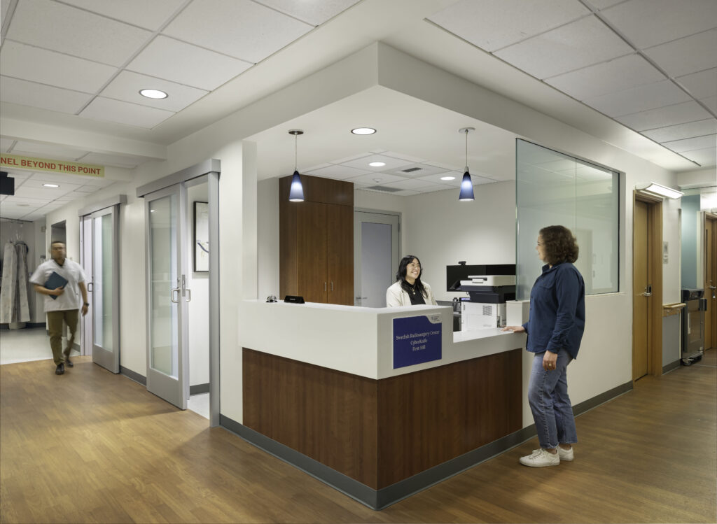 Interior view of lobby