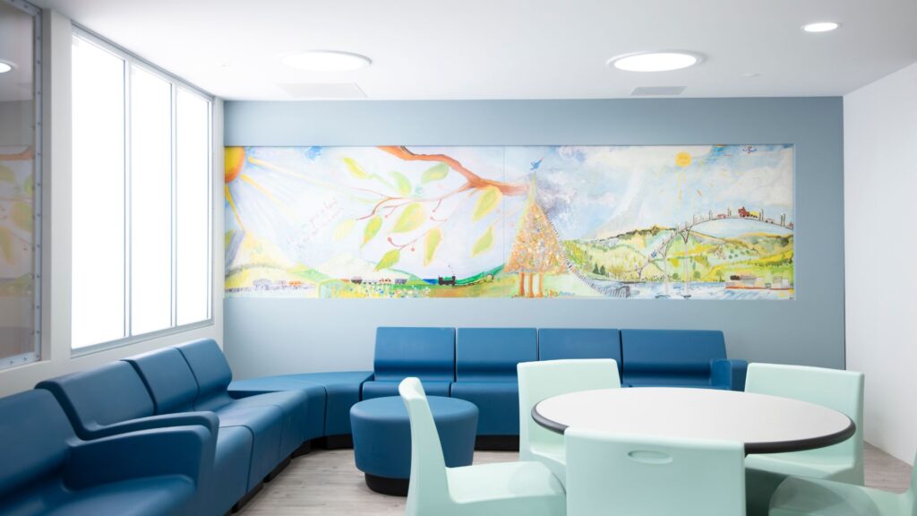 Meridian Health’s Raritan Bay Medical Center (RBMC) 26 bed Center for Living in Perth Amboyserves adults, providing both geriatric psychiatric care and dual diagnosis (psychiatry/addiction) services. This two-project, multi-phase expansion has also improved facility workflow, enabling them to accommodate more patients.