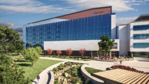 Offering 73 beds across six stories and 164,000 square feet, the new facility completes the care continuum for the county’s largest network dedicated to cancer prevention, diagnosis, treatment and survivorship.