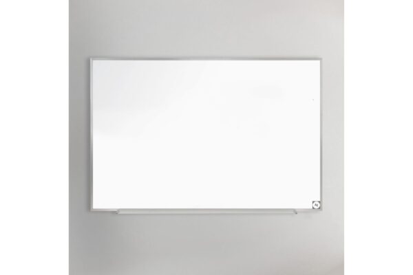 The Ghent Hygienic Porcelain Whiteboard (M4) is a wall-mounted writing surface designed for environments requiring routine cleaning and durability.