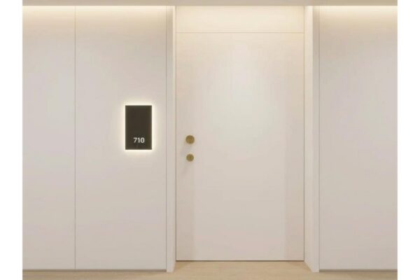 DMF Lighting, an architectural lighting manufacturer of premium modular LED downlighting systems, now offers A Series illuminated room signage, designed to streamline installation and maintenance.