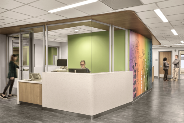 One of the most enduring design principles in behavioral health settings has been the elimination of blind spots and maximization of visibility.