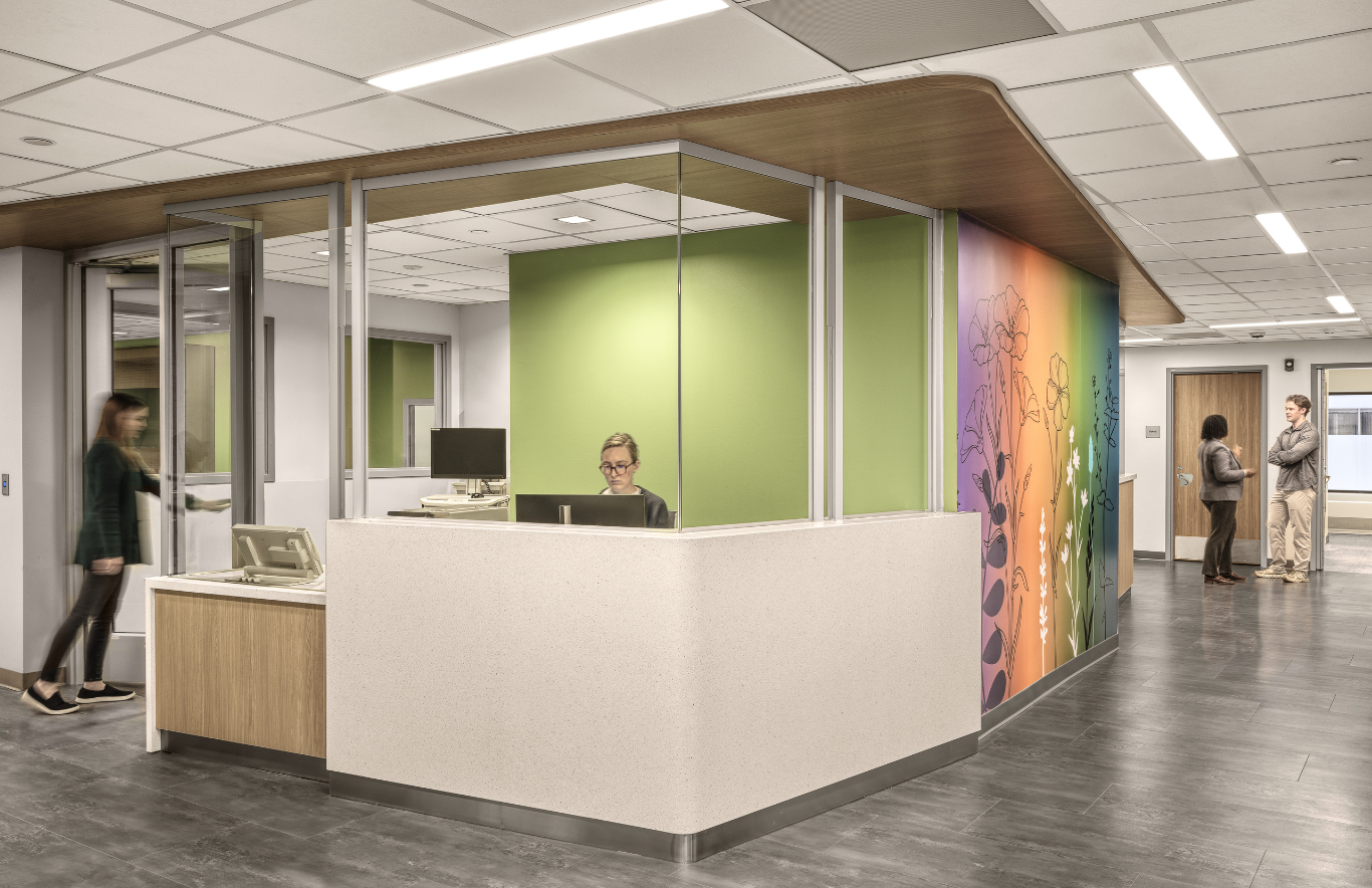 One of the most enduring design principles in behavioral health settings has been the elimination of blind spots and maximization of visibility.