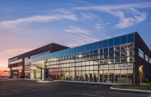 The Mary Rutan Medical Office Building Urgent Care facility completed by DesignGroup.