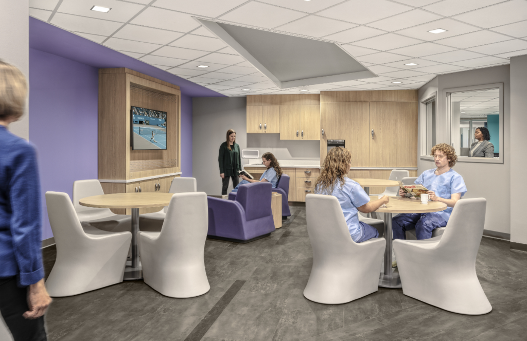 Beyond safety and observation, modern behavioral health design is increasingly focused on creating environments that actively contribute to the therapeutic process.