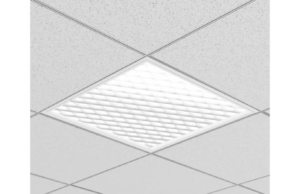 The Corelite Perceive PT series by Cooper Lighting blends subtle styling with a proprietary optical system to provide comfortable illumination with a distinctive touch, featuring high-lumen output options in a compact, shallow housing.