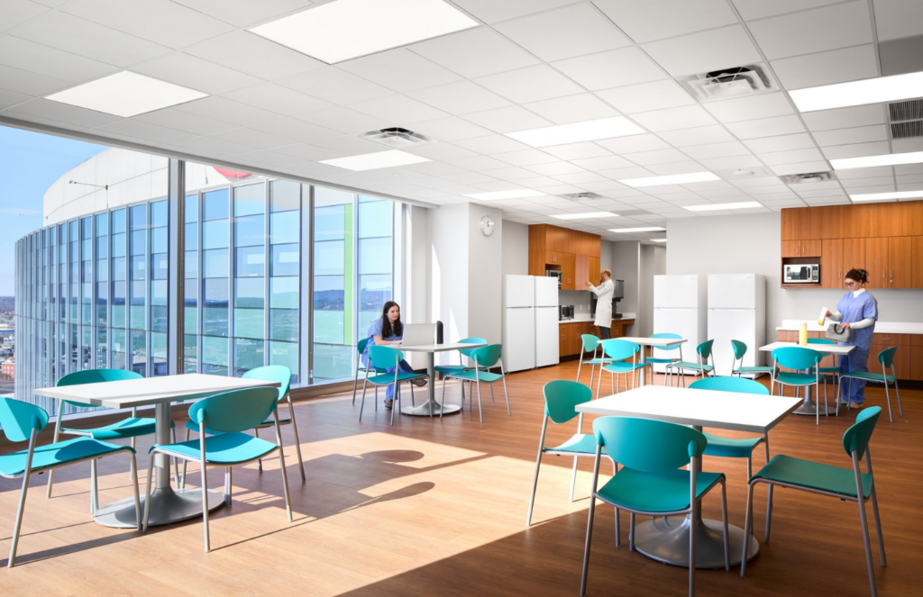 The project broke ground in August 2024, and patient move-ins began at the end of February.