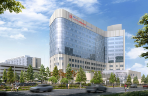 Design efforts have centered on creating a therapeutic healing environment that integrates advanced medical technology and research with patient- and family-centered planning strategies.