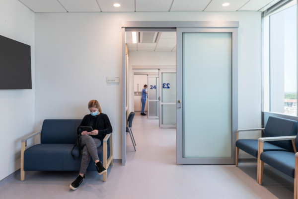 Complicated and repeated throughout a facility, doors can drive design optimization across the entire built environment. Credit: Courtesy of AD Systems