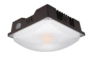 The Ace LED Canopy (AC2) by Linmore is made to last with its rugged aluminum die-cast housing and shatter-resistant lens.