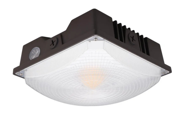 The Ace LED Canopy (AC2) by Linmore is made to last with its rugged aluminum die-cast housing and shatter-resistant lens.