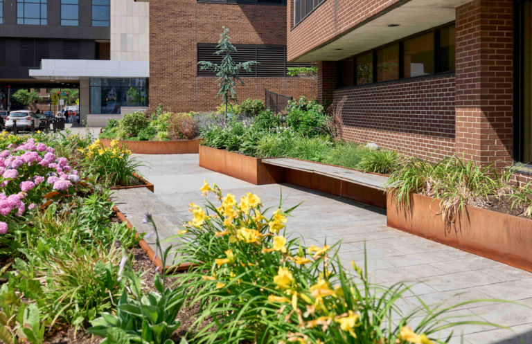 Pocket Gardens Provide Sustainability at Scale Across Healthcare Campuses
