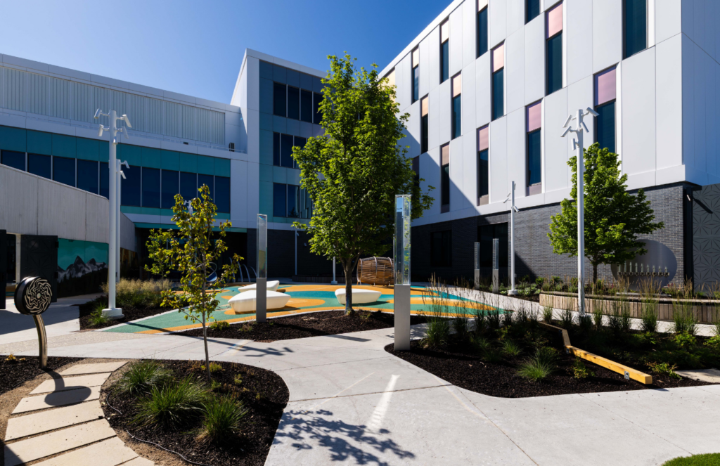 The project includes a 24/7 crisis assessment center, a 40-bed pediatric inpatient facility, partial hospitalization programs and outpatient behavioral services. 