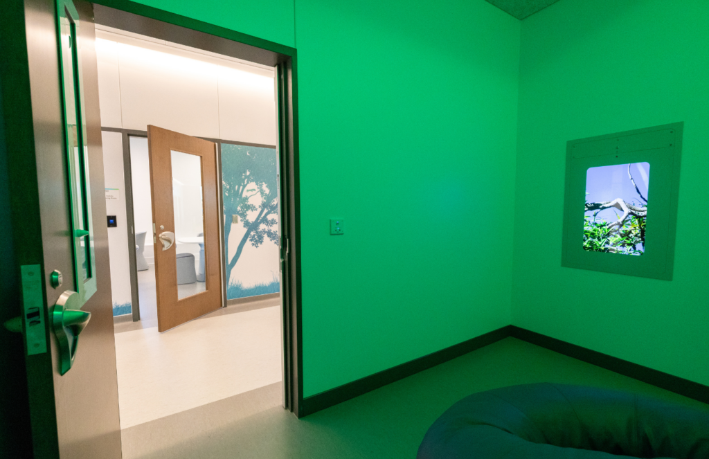 There are also places where kids can interact, including an activity room where they can create art, watch movies, dance and enjoy karaoke nights. 