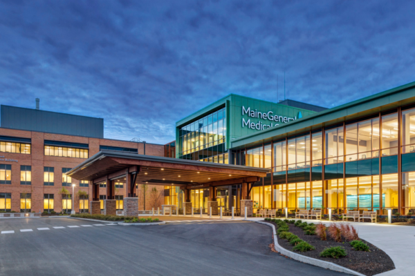 SMRT Architects & Engineers designed major healthcare facilities for MaineGeneral Health in Augusta, Maine.