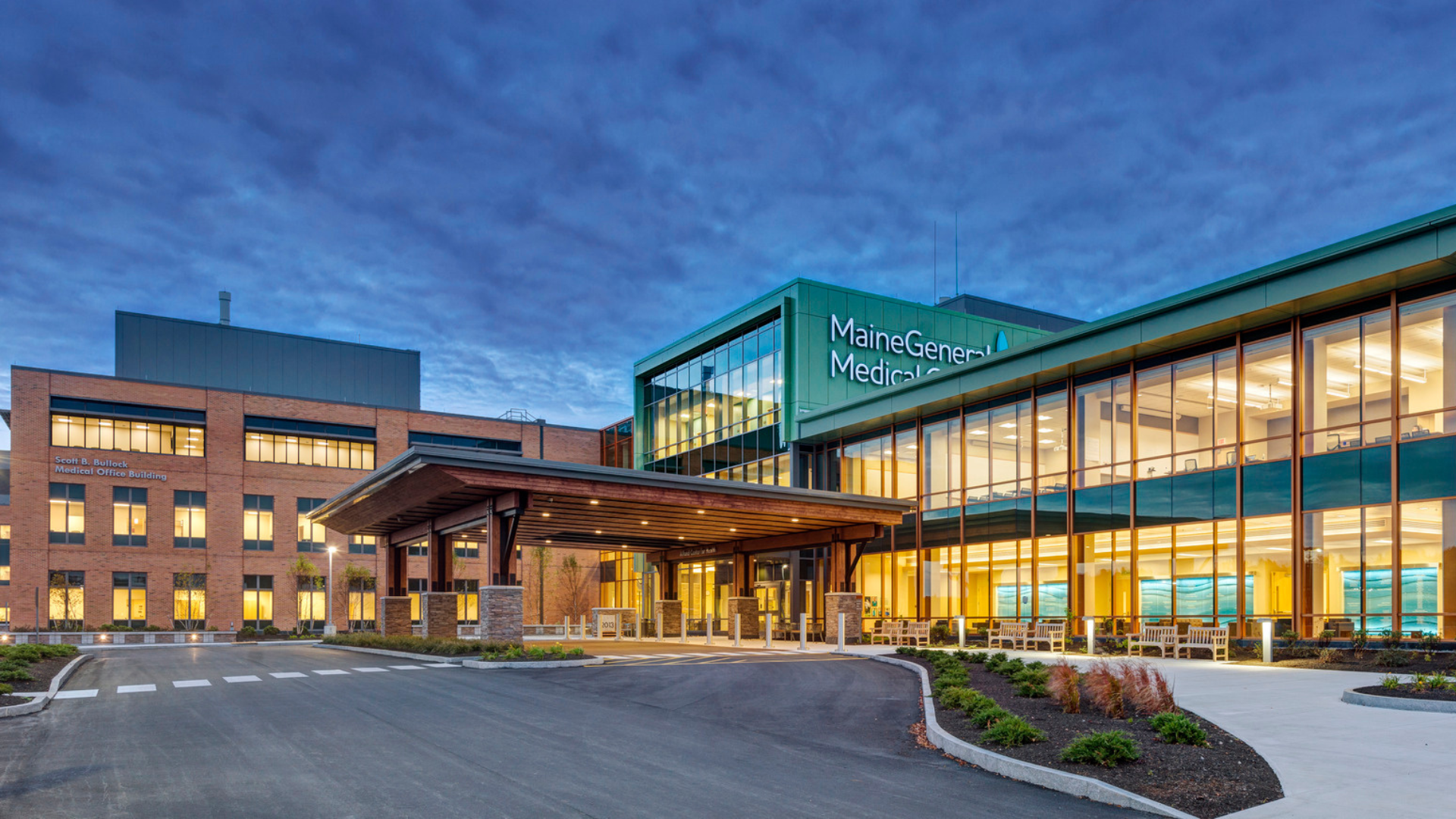 SMRT Architects & Engineers designed major healthcare facilities for MaineGeneral Health in Augusta, Maine.