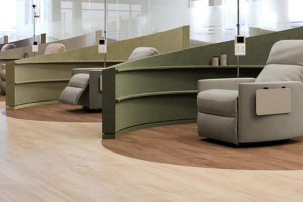 Mannington Commercial’s Health & Wellness flooring portfolio includes carpet, luxury vinyl tile (LVT), resilient sheet and rubber flooring designed for healthcare and wellness environments.