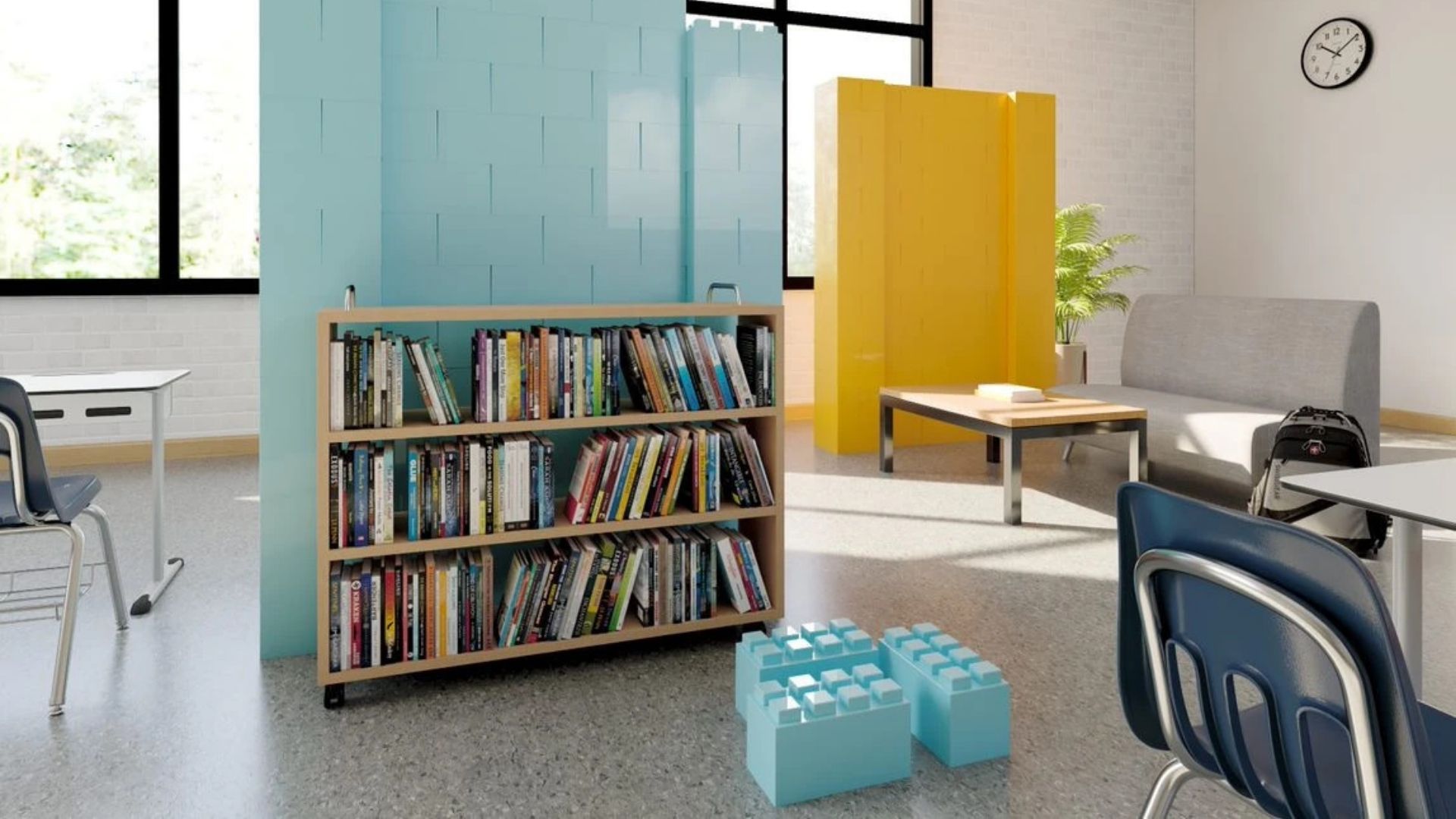 Instead of committing valuable square footage to a permanent installation, facilities can incorporate movable or reconfigurable elements to create engaging areas for children while allowing the space to evolve.