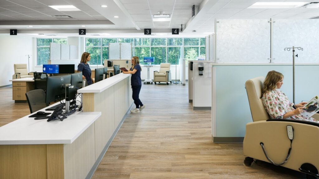 Frampton Construction delivered the 54,000-square-foot MUSC Health Bluffton Medical Pavilion.