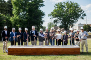 groundbreaking ceremony at Self Medical Center