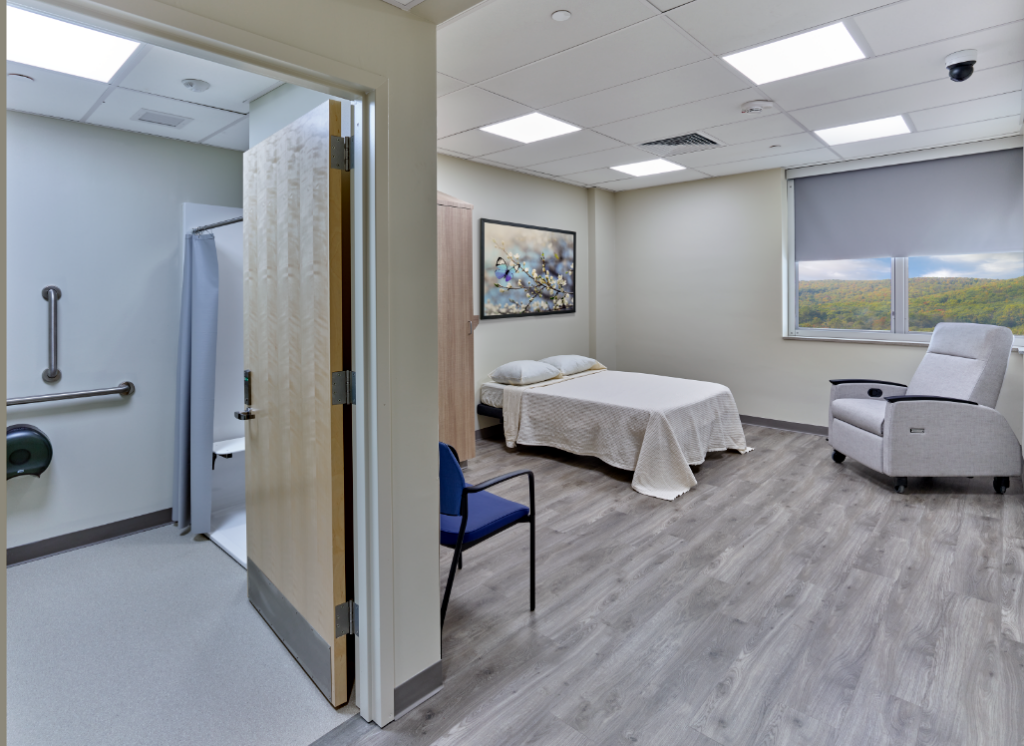 treatment spaces at St. Luke's University Health Network